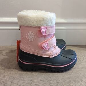 Joe Fresh Toddler Girls' Faux Fur Winter Snow Boots